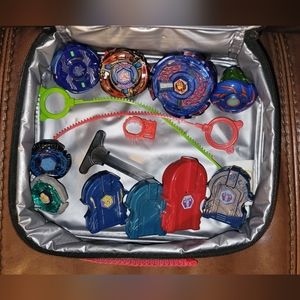 Super Mario Bros Lunchbox with Bey Blades